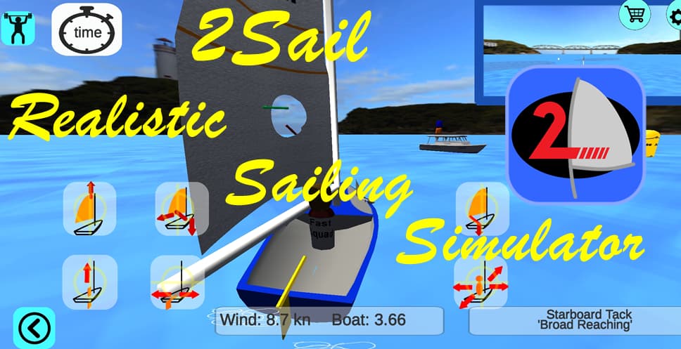 2Sail-Simulator- Sailing